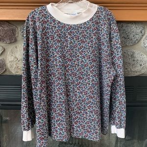 Gitano oversized floral sweater long sleeve 22W women’s vintage